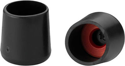 Inofix Möbelkappen Runde mit Außenrahmen und Durchmesser 18mm 8Stück 1718-3