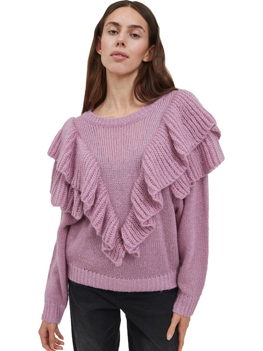 Women's Long Sleeve Sweater Lavender Herb
