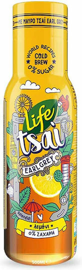 Life Earl Grey Ice Tea Λεμόνι Χωρίς Ανθρακικό & Ζάχαρη 500ml