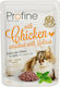 Profine Delicate Fillets Wet Food for Adult Cats in Pouches with Chicken Grain-Free 85gr