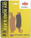 SBS Motorcycle Brake Pads Front Yamaha YZ 125 08-12 / YZ 250 08-12 / YZF 250 07-12 for Yamaha YZ 125 / YZ 250