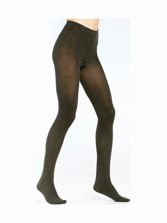Inizio Arezio Οpaque Γυναικείο Καλσόν Dark Green