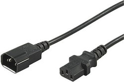 Goobay IEC C13 - IEC C14 Cablu 1.5m Negru (68602)