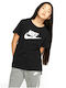 Παιδικό T-shirt Μαύρο SPORTSWEAR