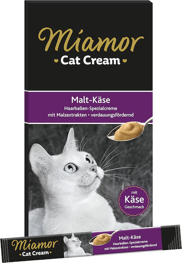 Miamor Cat Cream Υγρή Τροφή για Ενήλικες Γάτες σε Φακελάκι 6x15gr