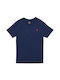 Ralph Lauren Kinder-T-Shirt Blau Lellew