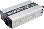 Bormann BMI1010 Инвертор за кола 1000W за преобразуване на 12V DC в 220V AC с 1xUSB