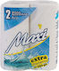 Maxi Kitchen Paper 2 Rolls 2 Sheets (550gr/Roll)