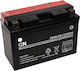 GN Baterie Motocicleta YT9B-BS cu Capacitatea 8Ah