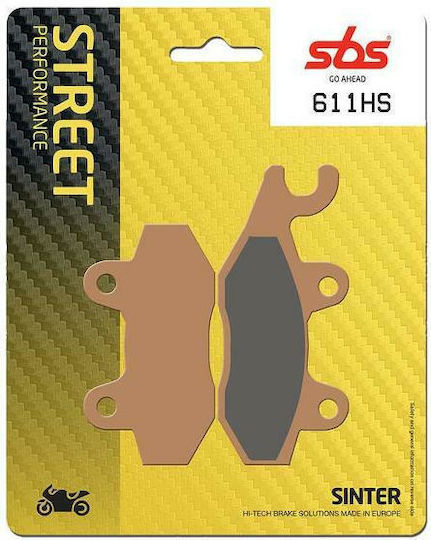 SBS Plăcuțe De Frână Pentru Motociclete Înainte Kawasaki KLX 250 09'-15' / Yamaha TT-R 250 93'-06' / Suzuki DR 250 90'-95' Pentru Kawasaki KLX 250