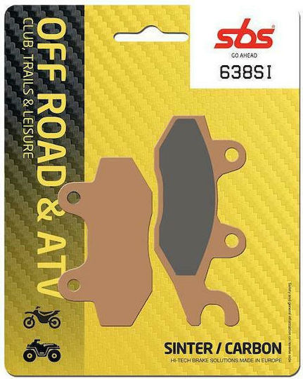 SBS Plăcuțe De Frână Pentru Motociclete Înainte Kawasaki EX 300 13' / Z300 15'-16' / Yamaha YBR 250 07'-11' Pentru Kawasaki EX 300 / Z300 Yamaha YBR 250