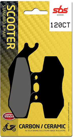 SBS Motorcycle Brake Pads Front Gilera Runner Vx 125 01-05 Peugeot Jet Force 125 03-04 Piaggio Skipper 150 98-05 for Gilera Runner Piaggio Skipper 150