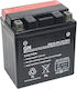 Inchis Baterie Motocicleta YTX10L-BS cu Capacitatea 10Ah