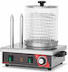 Lappas Commercial Hot Dog Steam Machine with Bread Warmer 0.55kW 39x29x41cm