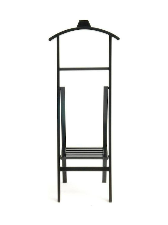 So'Home Kleiderständer Teleskopisch Schwarz 45x35x112cm