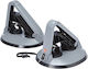 Fabbri Kolumbus Ski & Board Magnetic Car Ski Mounts Suitable for 2 Ski Pairs or 1 Snowboard