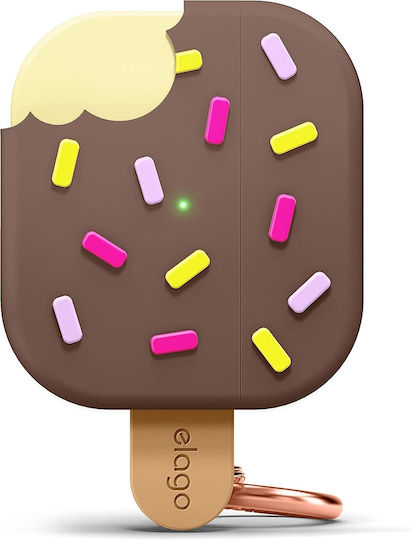 Elago Ice Cream Silicone Case Dark Brown for Apple AirPods 3