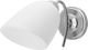 Active Jet Nikita 1P Classic Lamp Wall with Socket E27 Silver 30x30x12cm