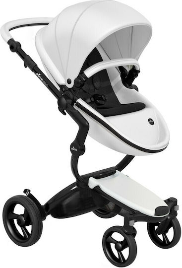 Mima Xari Verstellbar 2 in 1 Baby Kinderwagen Geeignet für Neugeborene Snow White / Black 13.4kg