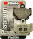 Ferodo Motorcycle Brake Pads Yamaha SR 250 / XV 250 Virago for Yamaha XV 250 Virago