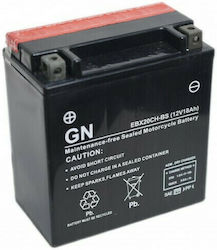 GN Motorradbatterie YTX20CH-BS mit Kapazität 18Ah