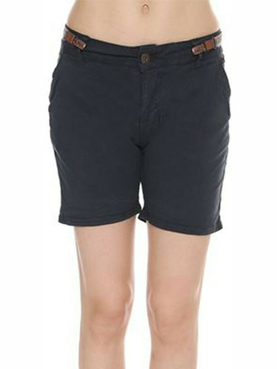 Biston Women's Bermuda Shorts Navy Blue