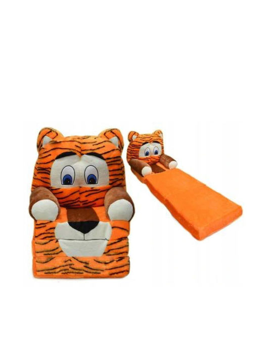 Sessel Tiger mit Armlehnen Orange 45x45x90cm 1Stück