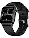 Kospet M2 Aluminium Smartwatch με Παλμογράφο (Μαύρο)