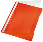 Exas Paper Clipboard with Spring for Paper A4 Orange 1pcs