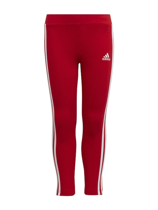 Kinder Leggings Sport Lang Rot Essentials