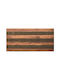 San Lorentzo Entrance Mat Carpet with Anti-slip Backing Lines Gold 45x75cm