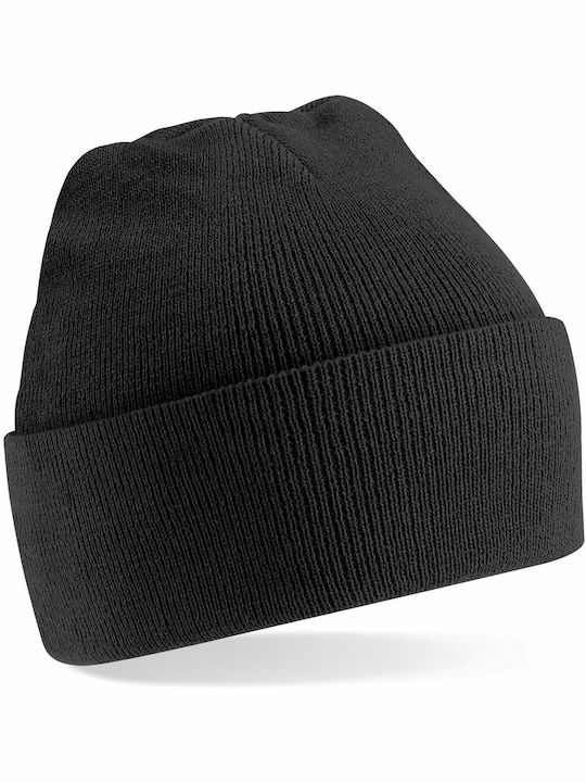 Ανδρικός Beanie Σκούφος σε Μαύρο χρώμα
