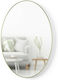Umbra Hubba Wall Mirror Oval with Gold Metallic Frame 92x61.9cm 1pcs