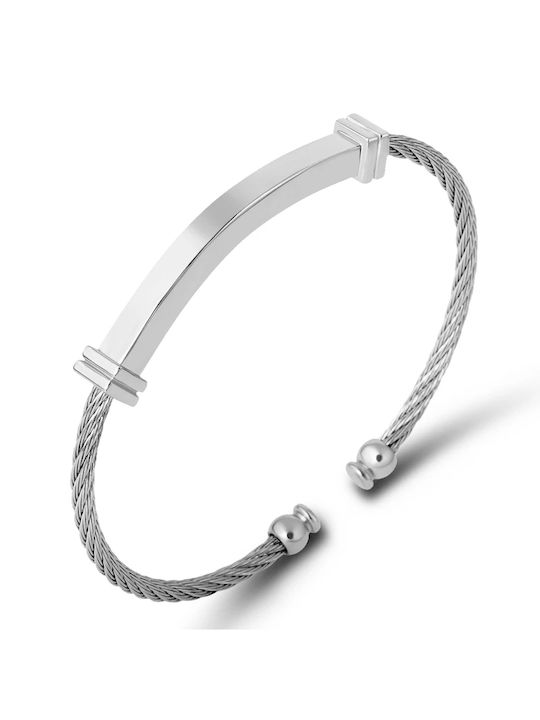 Silver Stainless Steel Bracelet