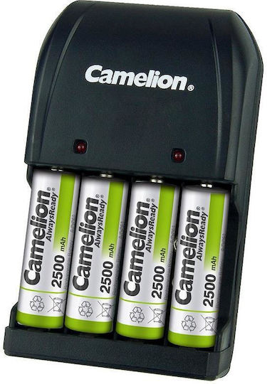 Camelion BC-0904S Încărcător 4 Baterii Ni-MH Dimensiune AA/AAA/9V