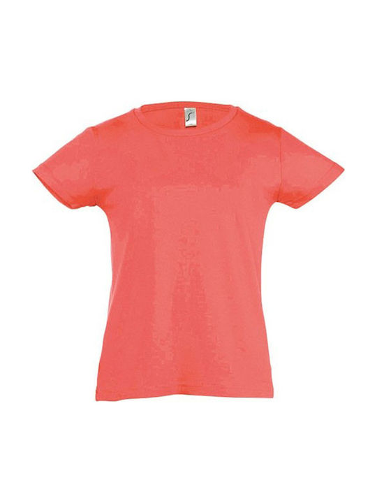 Sol's Kids' T-shirt Orange