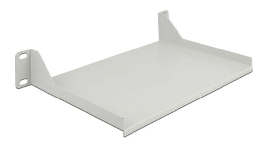 DeLock Ράφι 10″ για θάλαμο δικτύου 1U γκρι