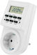Digital Timer Socket Daily Weekly with Countdown Timer Functionality