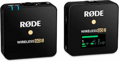 Rode Ασύρματο Πυκνωτικό Μικρόφωνο Wireless GO II Single Πέτου Δημοσιογραφικό