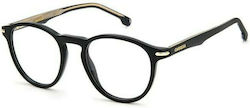 Carrera Carrera Plastic Eyeglass Frame Black 287 807