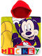Kids Licensing Baby Bademantel Kapuzen-Poncho Mickey Mouse Mehrfarbig 60x120cm