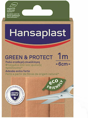 Hansaplast Green & Protect Plaster 100x6cm 1pcs