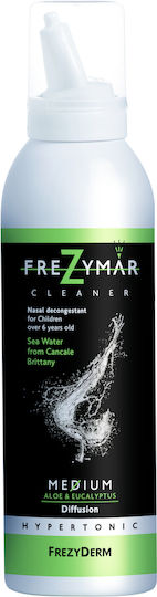 Frezyderm Frezymar Cleaner Medium Aloe & Eucalyptus από 6 Ετών Ρινικό Σπρέι με Θαλασσινό Νερό για Όλη την Οικογένεια 120ml