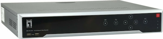Level One NVR-1332 Καταγραφικό NVR 32 Καναλιών με Ανάλυση 4K