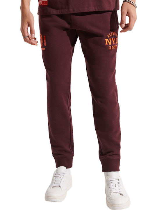 Superdry The 5th Down Παντελόνι Φόρμας με Λάστι...