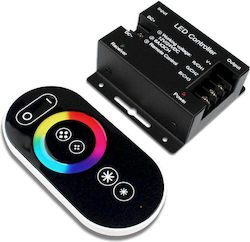 Geyer Ασύρματο RGB Controller Αφής με Τηλεχειριστήριο LTKRF12216