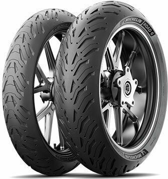 Michelin Road 6 120/60ZR17 55W Tubeless On-Road Motorradreifen Vorderseite