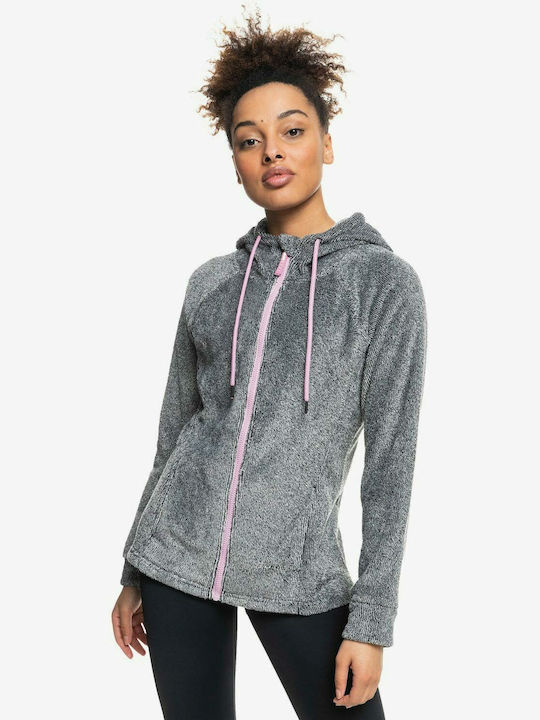 Roxy Samba Mambo Fleece Γυναικεία Ζακέτα με Φερ...