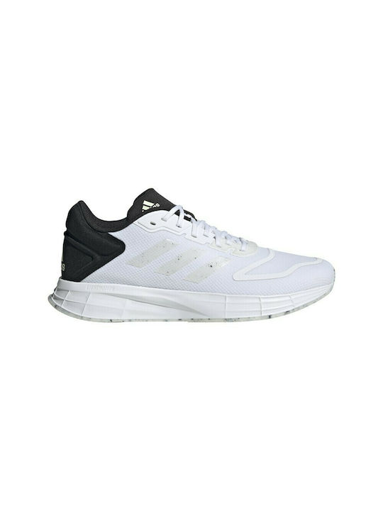 Adidas Duramo 10 Ανδρικά Αθλητικά Παπούτσια Running Cloud White / Almost Lime