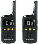 Motorola XT185 PMR Wireless Transceiver 0.5W with Monochrome Display Black 2pcs